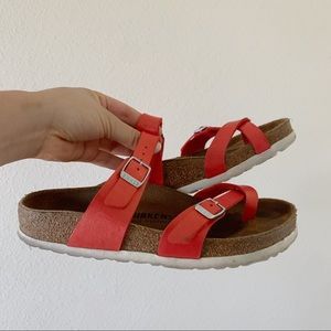 Red Mayari Birkenstock sandal